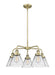 Innovations - 916-5CR-AB-G42 - Five Light Chandelier - Downtown Urban - Antique Brass