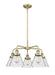 Innovations - 916-5CR-AB-G44 - Five Light Chandelier - Downtown Urban - Antique Brass