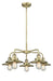 Innovations - 916-5CR-AB-M4-AB - Five Light Chandelier - Downtown Urban - Antique Brass