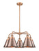 Innovations - 916-5CR-AC-M13-AC - Five Light Chandelier - Downtown Urban - Antique Copper