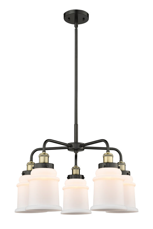 Innovations - 916-5CR-BAB-G181 - Five Light Chandelier - Downtown Urban - Black Antique Brass