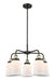 Innovations - 916-5CR-BAB-G181 - Five Light Chandelier - Downtown Urban - Black Antique Brass