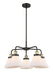 Innovations - 916-5CR-BAB-G41 - Five Light Chandelier - Downtown Urban - Black Antique Brass