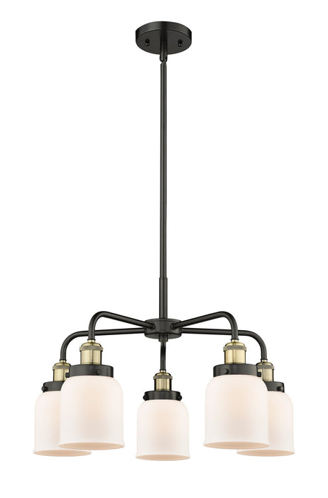 Innovations - 916-5CR-BAB-G51 - Five Light Chandelier - Downtown Urban - Black Antique Brass