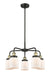 Innovations - 916-5CR-BAB-G51 - Five Light Chandelier - Downtown Urban - Black Antique Brass