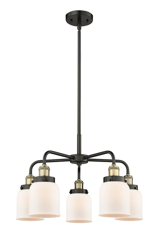 Innovations - 916-5CR-BAB-G51 - Five Light Chandelier - Downtown Urban - Black Antique Brass