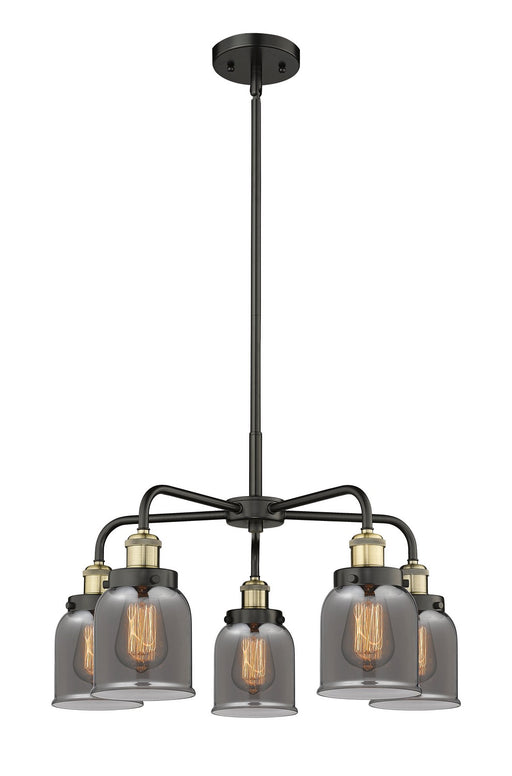 Innovations - 916-5CR-BAB-G53 - Five Light Chandelier - Downtown Urban - Black Antique Brass