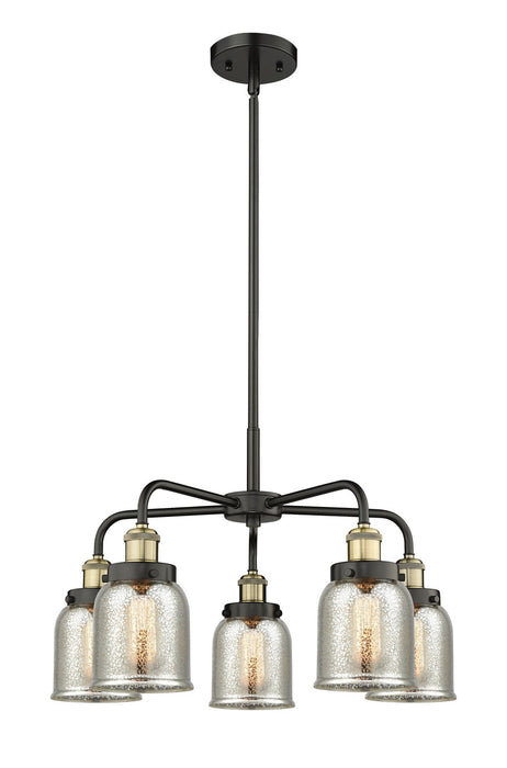 Innovations - 916-5CR-BAB-G58 - Five Light Chandelier - Downtown Urban - Black Antique Brass