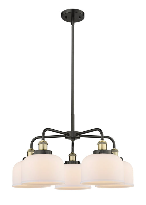 Innovations - 916-5CR-BAB-G71 - Five Light Chandelier - Downtown Urban - Black Antique Brass