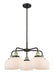 Innovations - 916-5CR-BAB-G71 - Five Light Chandelier - Downtown Urban - Black Antique Brass