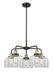 Innovations - 916-5CR-BAB-G72 - Five Light Chandelier - Downtown Urban - Black Antique Brass