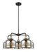 Innovations - 916-5CR-BAB-G78 - Five Light Chandelier - Downtown Urban - Black Antique Brass