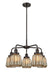 Innovations - 916-5CR-OB-G146 - Five Light Chandelier - Downtown Urban - Oil Rubbed Bronze