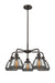 Innovations - 916-5CR-OB-G173 - Five Light Chandelier - Downtown Urban - Oil Rubbed Bronze