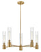 Lark - 85405LCB - LED Chandelier - Shea - Lacquered Brass