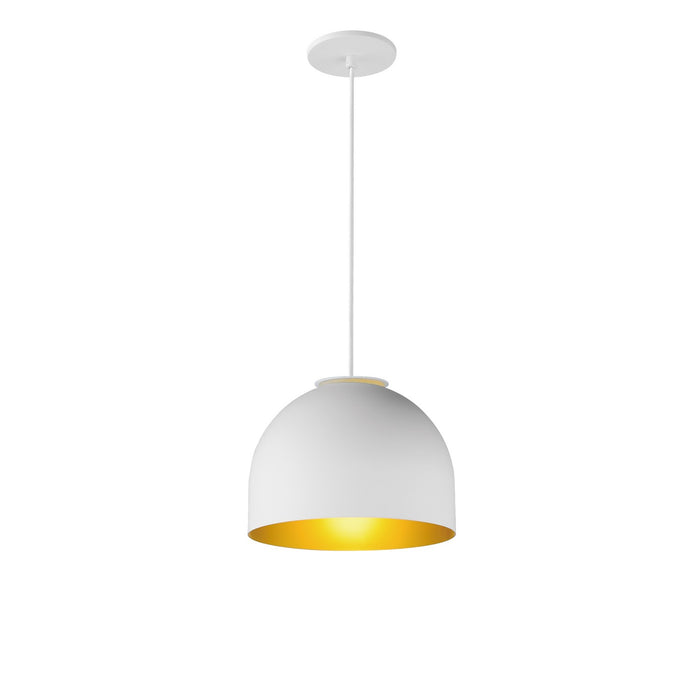 ET2 - E34602-54WTGLD - LED Pendant - Foster - White/Gold