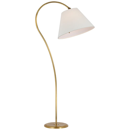 Visual Comfort Signature - AL 1060HAB-L - LED Floor Lamp - Dume - Hand-Rubbed Antique Brass