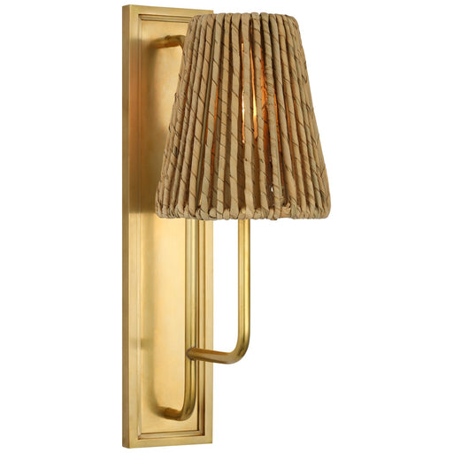 Visual Comfort Signature - AL 2060HAB-NAB - LED Wall Sconce - Rui - Hand-Rubbed Antique Brass