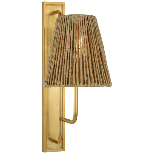 Visual Comfort Signature - AL 2061HAB-NAB - LED Wall Sconce - Rui - Hand-Rubbed Antique Brass