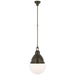 Visual Comfort Signature - AL 5050BZV-WG - LED Pendant - Bernard - Bronze