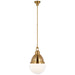 Visual Comfort Signature - AL 5050HAB-WG - LED Pendant - Bernard - Hand-Rubbed Antique Brass