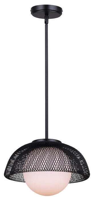 Canarm - IPL2028B01BK - One Light Pendant - Emerich - Matte Black