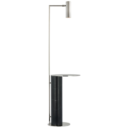 Visual Comfort Signature - KW 1612PN/BM - LED Floor Lamp - Alma - Polished Nickel And Black Marble