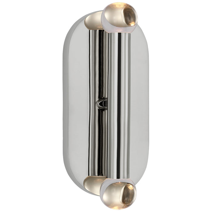Visual Comfort Signature - KW 2282PN-CG - LED Wall Sconce - Rousseau - Polished Nickel