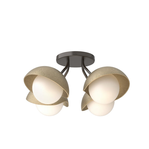 Brooklyn Four Light Semi-Flush Mount