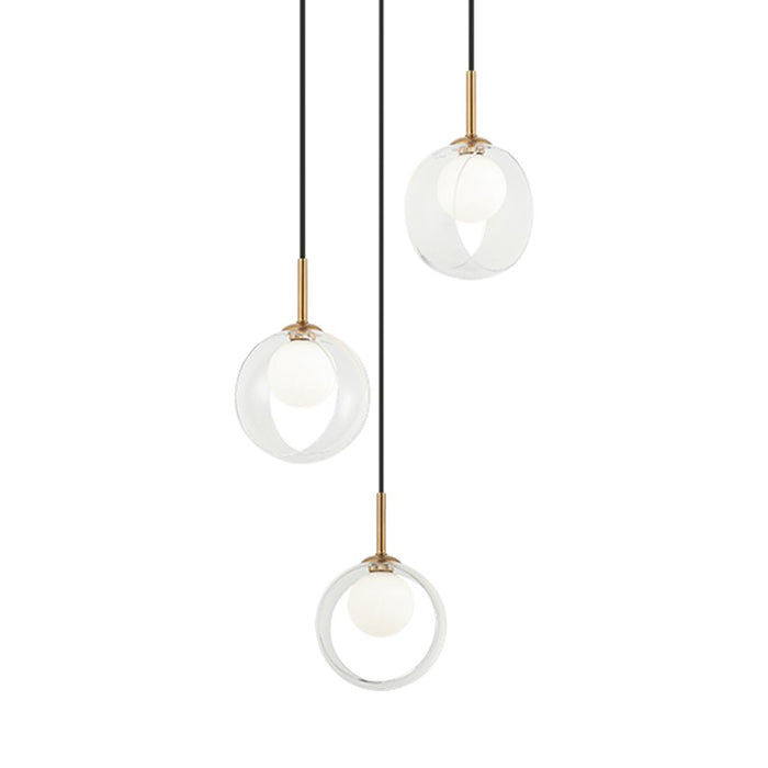 Matteo Lighting - C60603AGCL - LED Pendant - Delcia