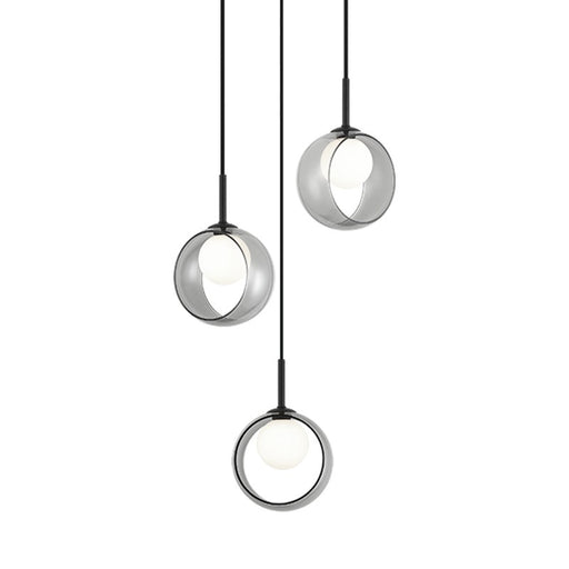 Matteo Lighting - C60603BKSM - LED Pendant - Delcia