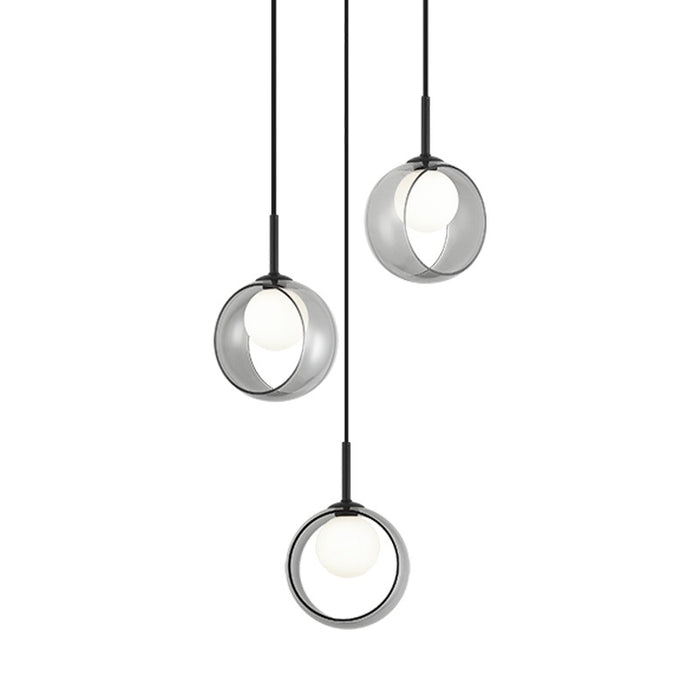 Matteo Lighting - C60603BKSM - LED Pendant - Delcia