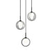 Matteo Lighting - C60603BKSM - LED Pendant - Delcia