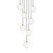 Matteo Lighting - C60607AGCL - LED Pendant - Delcia