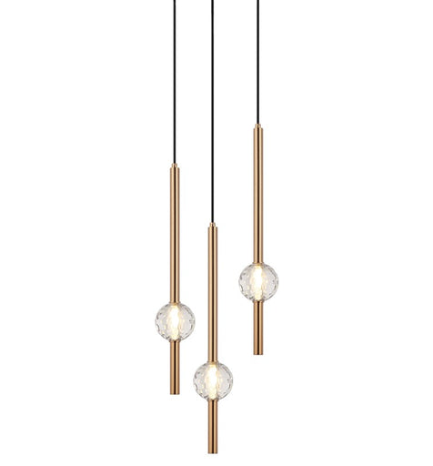 Windchimer Three Light Pendant