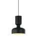 Matteo Lighting - C71103BK - One Light Pendant - Pedestal
