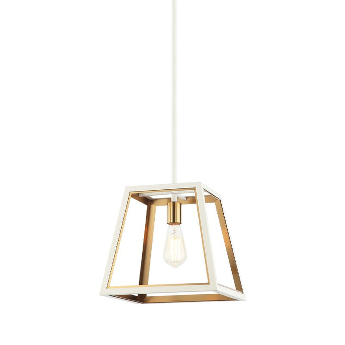 Matteo Lighting - C72101WHAG - One Light Pendant - Rosalie