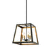 Matteo Lighting - C72104MBAG - Four Light Pendant - Rosalie