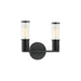 Matteo Lighting - S02802MB - Two Light Wall Sconce - Klarice