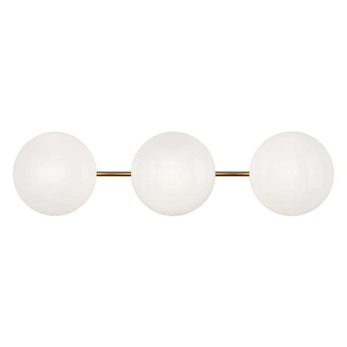 Matteo Lighting - S05103AGOP - Three Light Wall Sconce - Pearlesque