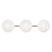 Matteo Lighting - S05103AGOP - Three Light Wall Sconce - Pearlesque