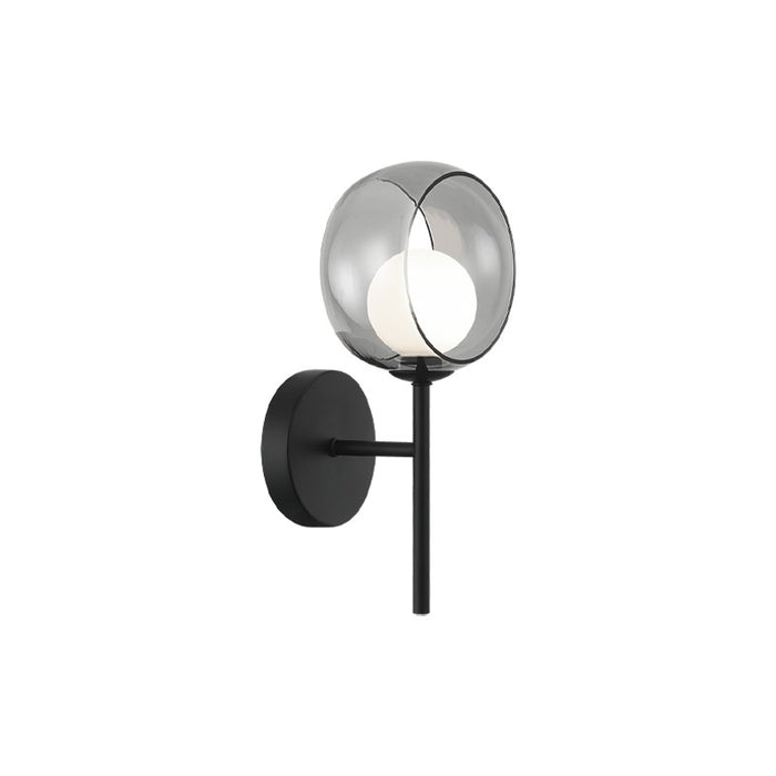 Matteo Lighting - W60601BKSM - LED Wall Sconce - Delcia