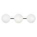 Matteo Lighting - S05103MBOP - Three Light Wall Sconce - Pearlesque