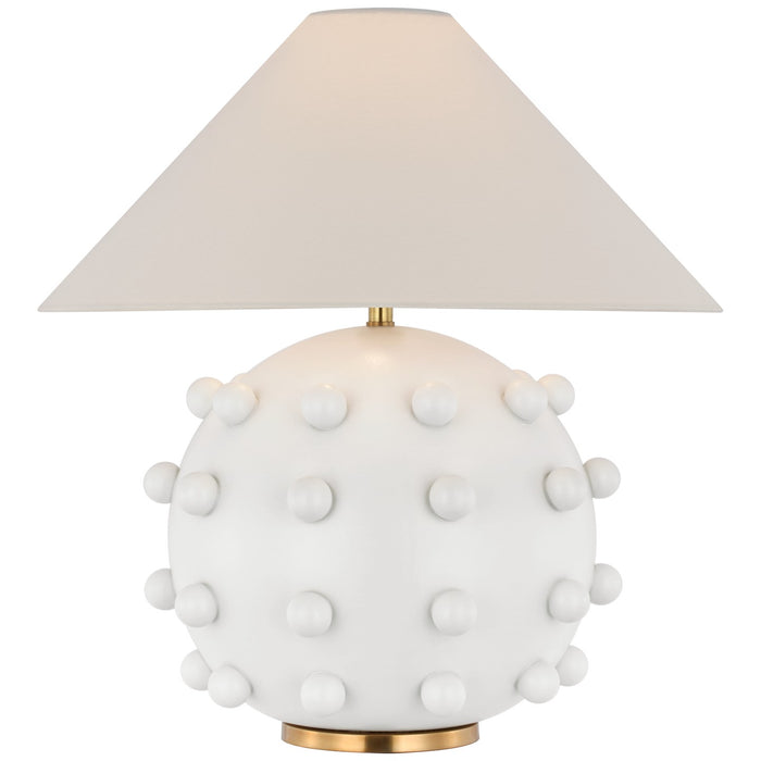 Visual Comfort Signature - KW 3027PW-L - LED Table Lamp - Linden - Plaster White