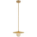 Visual Comfort Signature - KW 5525MAB-ALB - LED Pendant - Pertica - Mirrored Antique Brass
