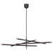 Visual Comfort Signature - KW 5589BZ-CG - LED Chandelier - Rousseau - Bronze