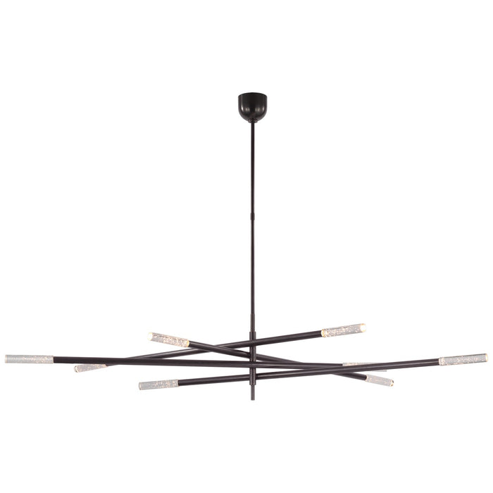 Visual Comfort Signature - KW 5595BZ-SG - LED Chandelier - Rousseau - Bronze