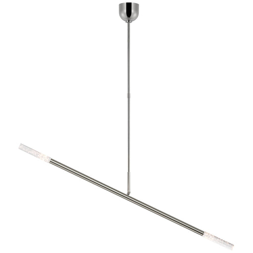 Visual Comfort Signature - KW 5597PN-SG - LED Linear Chandelier - Rousseau - Polished Nickel
