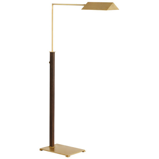 Visual Comfort Signature - RB 1005AB/DW - LED Floor Lamp - Copse - Antique Brass And Dark Walnut