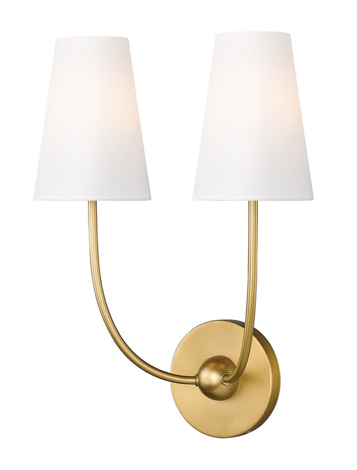 Z-Lite - 3040-2S-RB - Two Light Wall Sconce - Shannon - Rubbed Brass